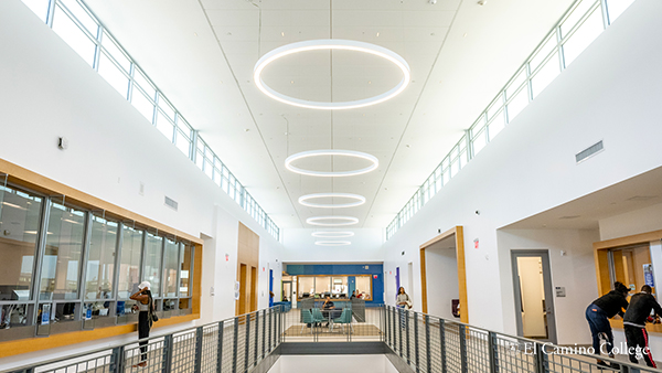 Interior of Student Services Building