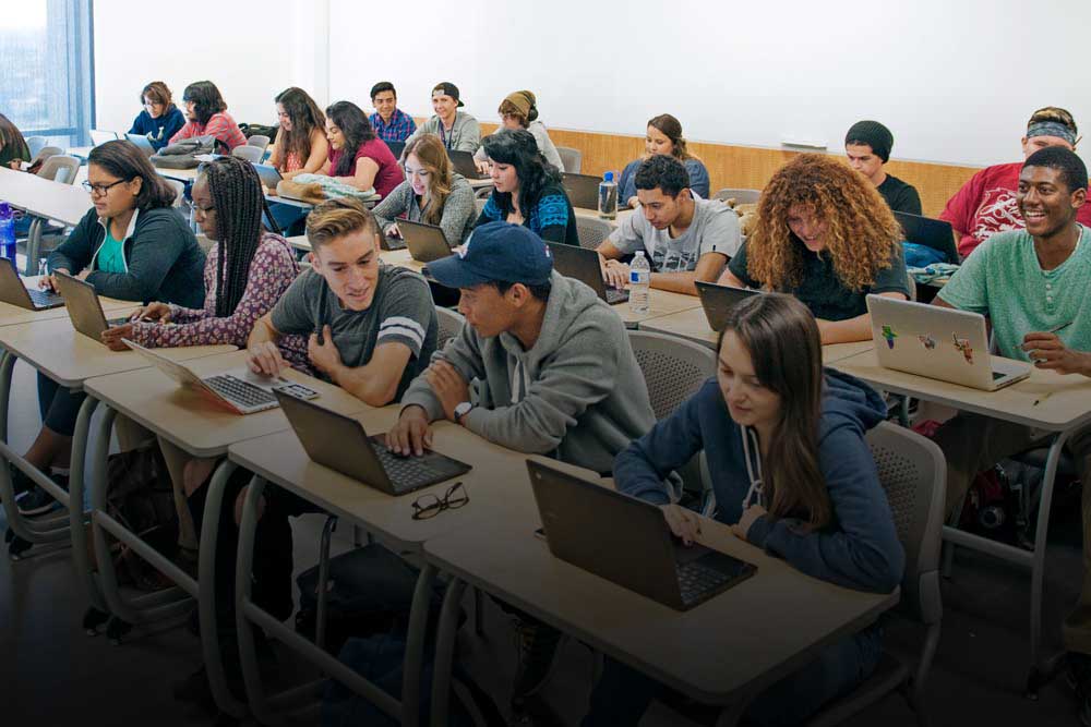 Students in classroom