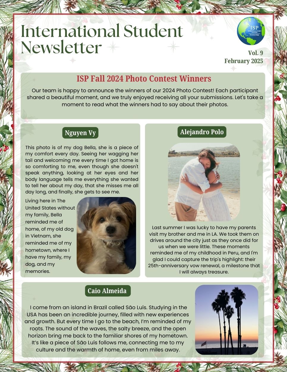 December Newsletter