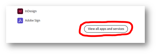 Image of Adobe View All Apps