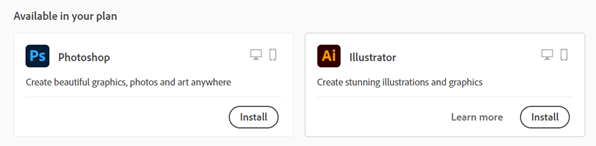 Image of What Adobe Apps Can Be Installed