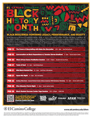 Black History Month Flyer