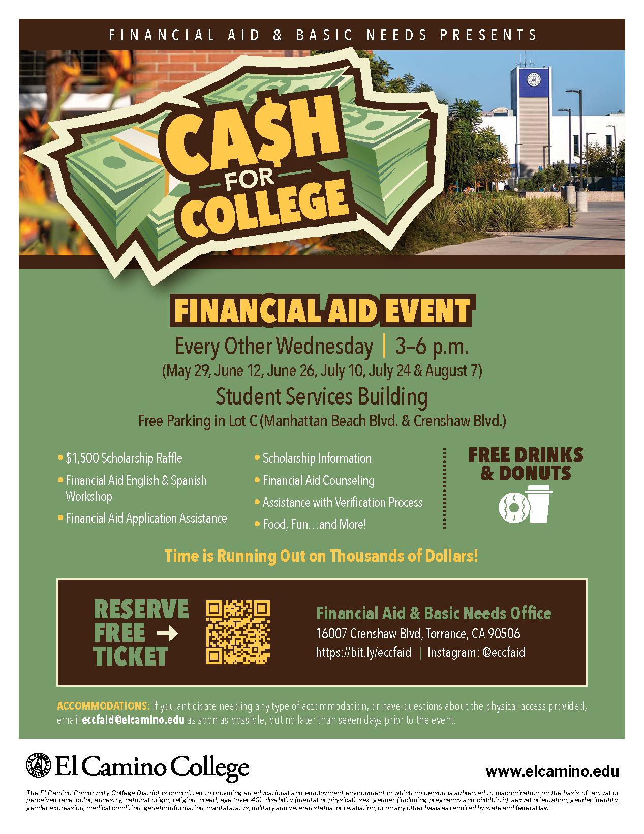 Cash for College Flyer