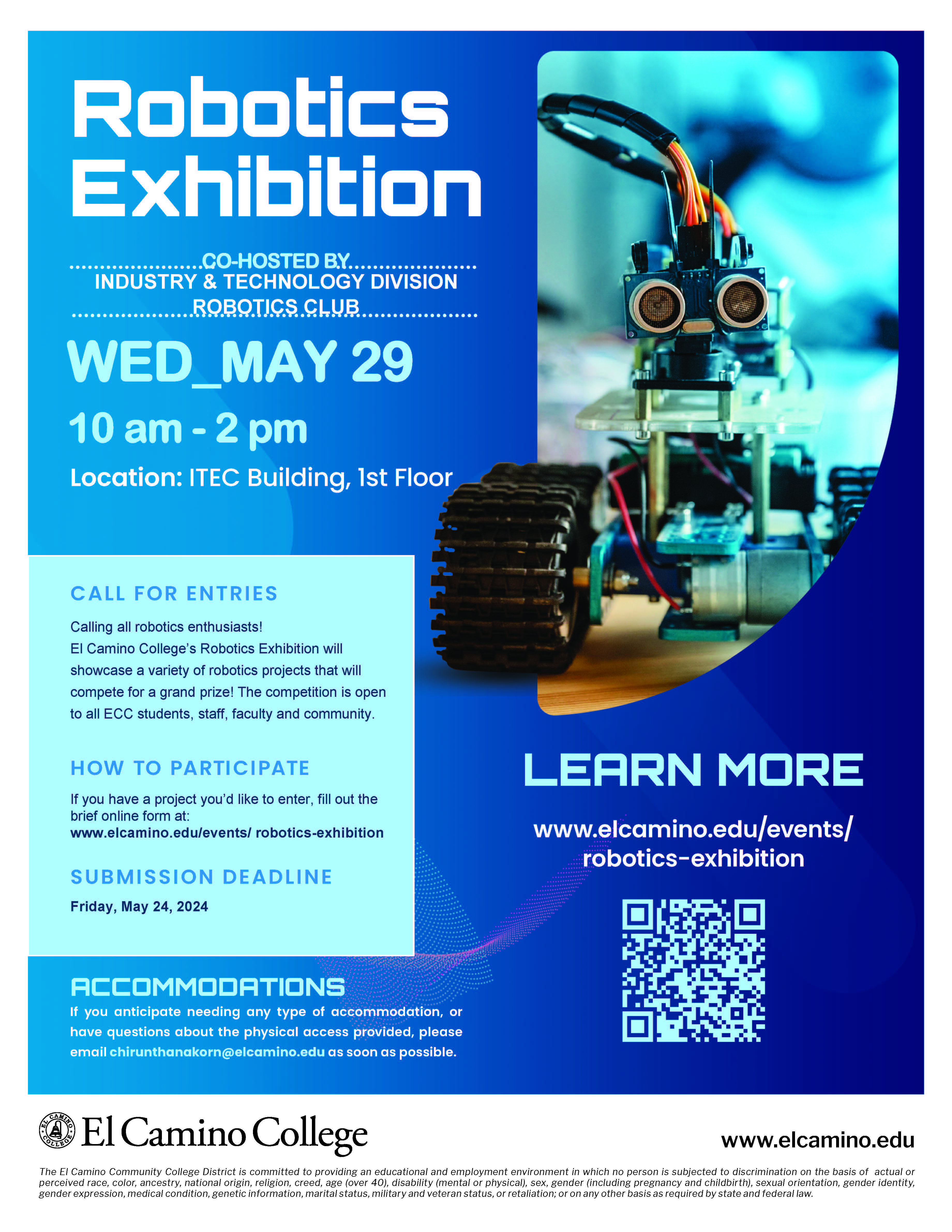 Robotics Exhibition Flyer