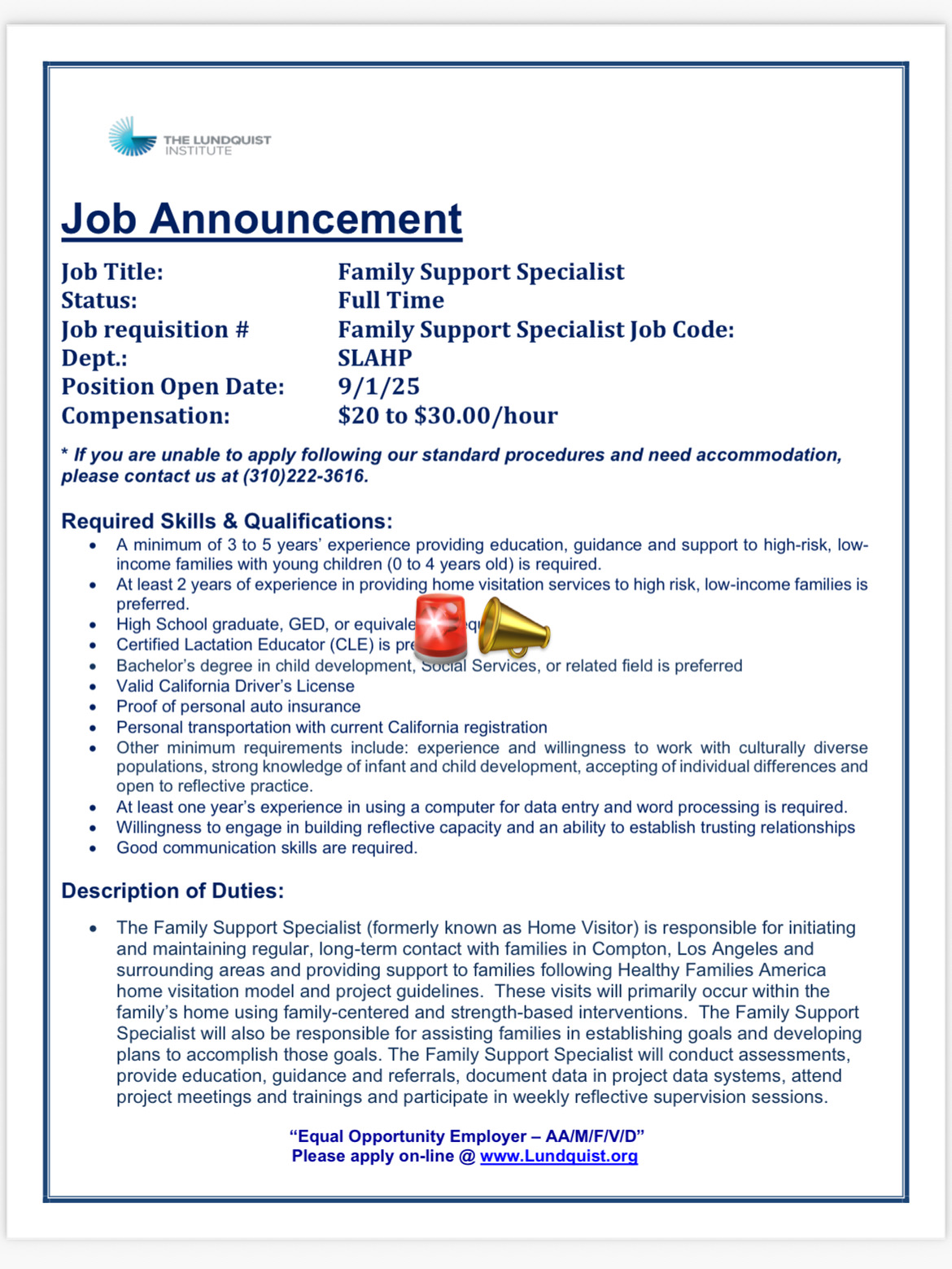 family support specialist