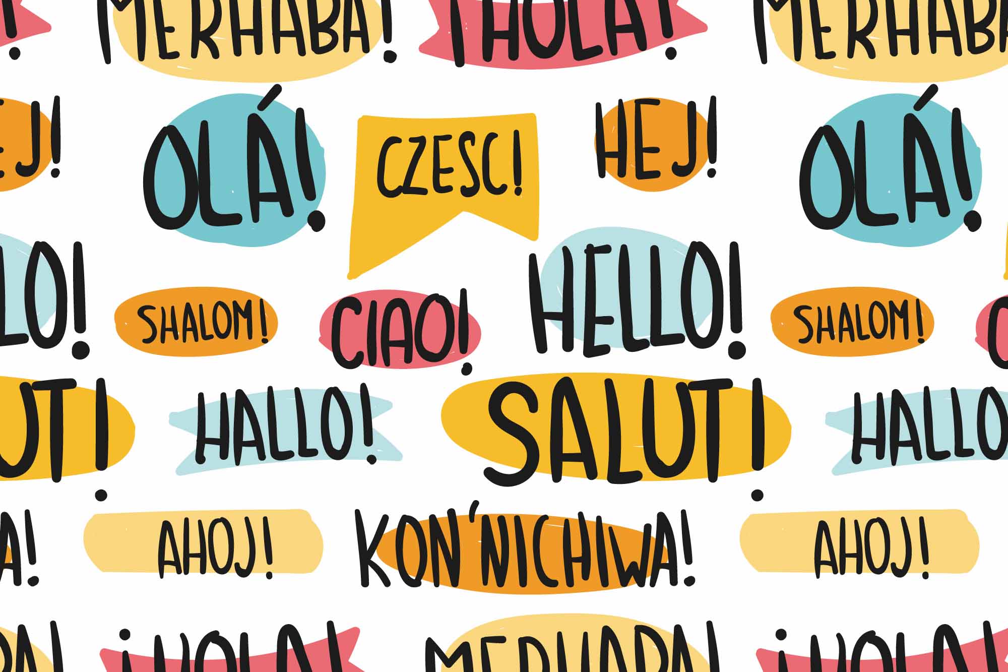 Hello in various languages