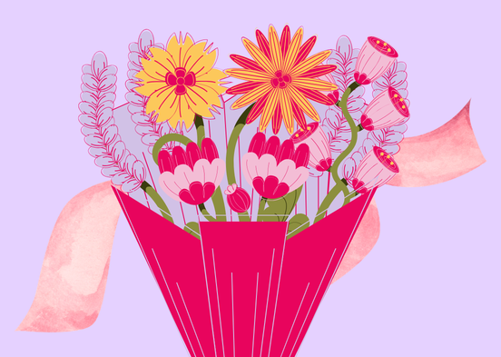 Ribbon Bouquet 