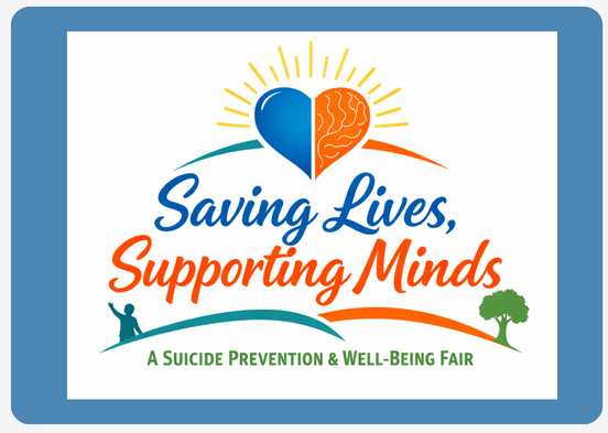 Saving Lives Supporting Minds Logo.