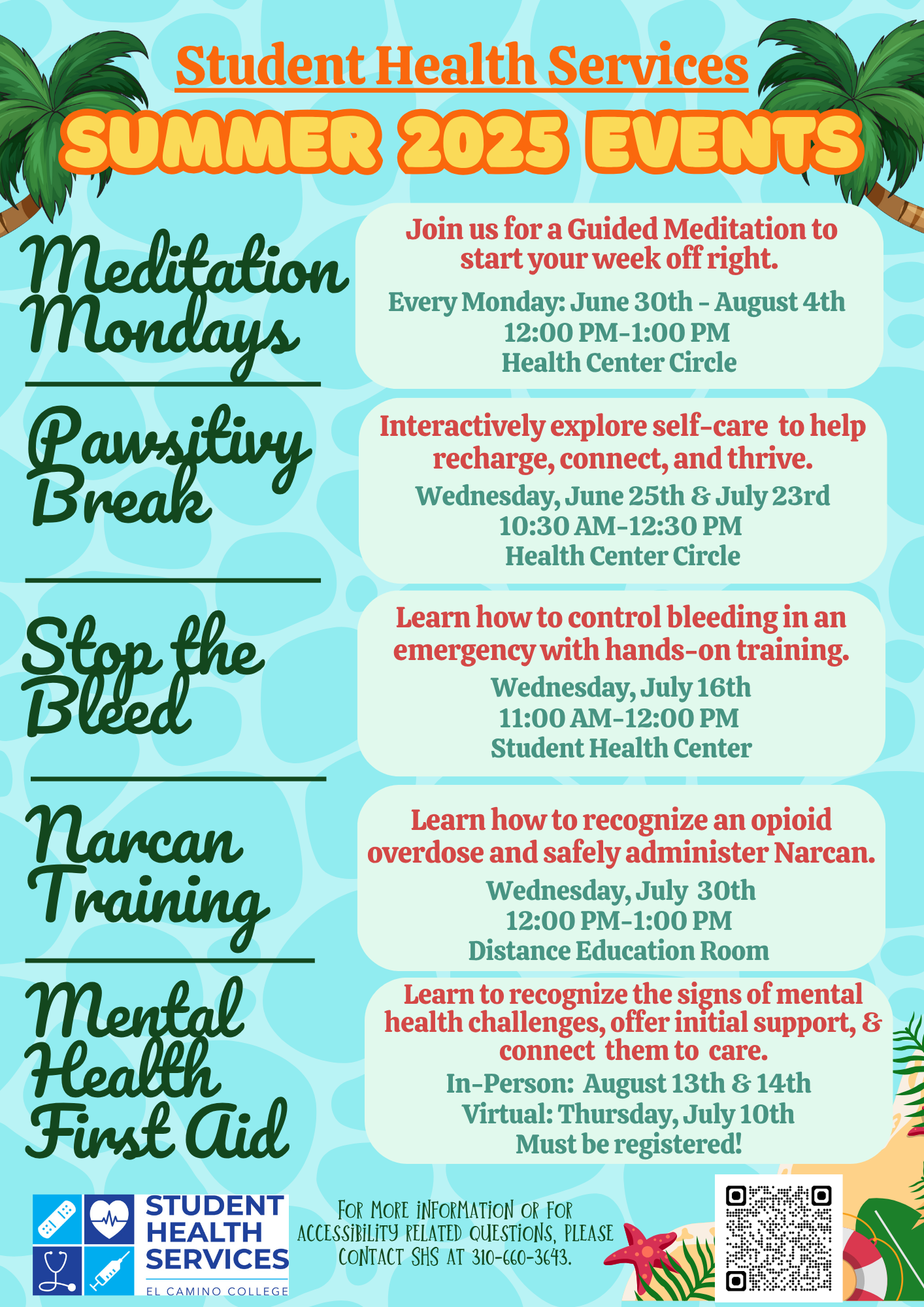 SHS Workshop FLyer