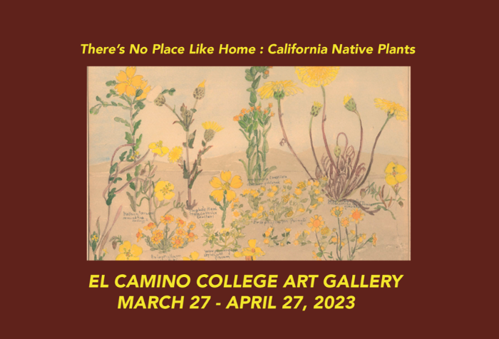 There's No Place Like Home: California Native Plants - Front Postcard