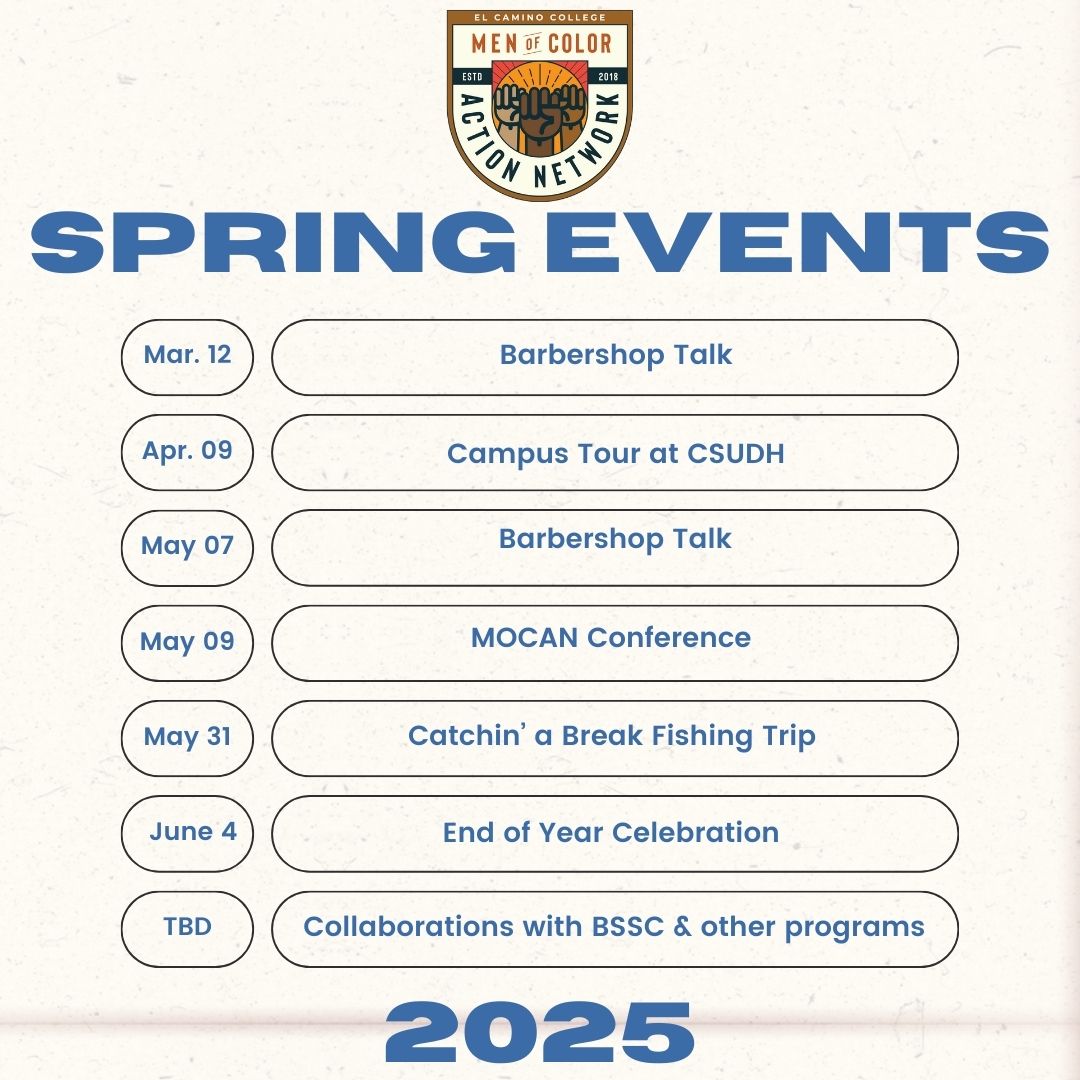 MOCAN Spring 2025 Calendar of Events