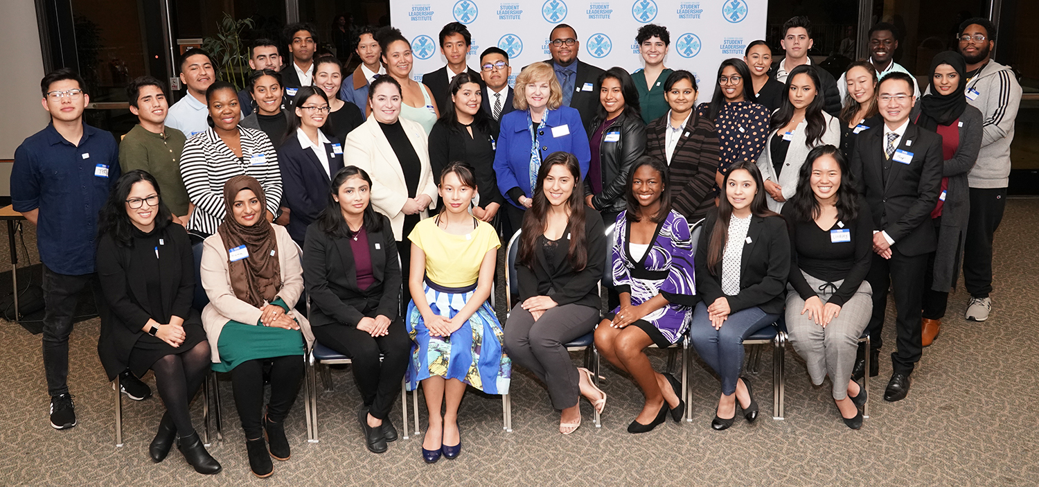 Student Leadership Institute Fall 2019 Student Cohort Group picture