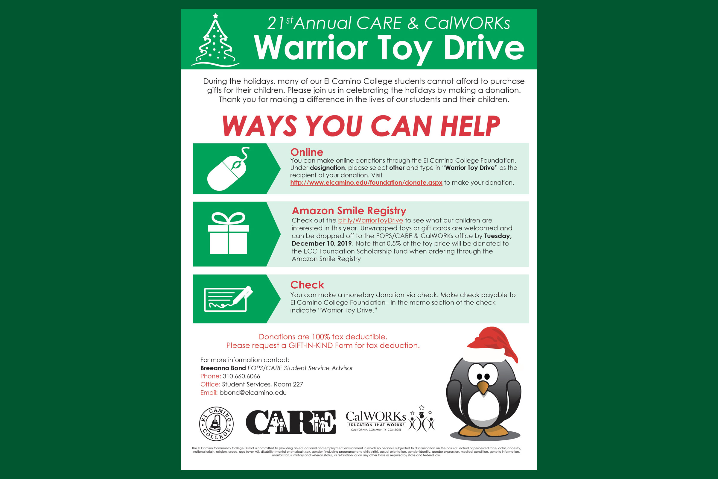 Warrior Toy Drive