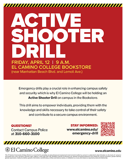 Active Shooter Drill Flyer